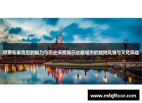 探索布莱克尼的魅力与历史深度揭示这座城市的独特风情与文化底蕴